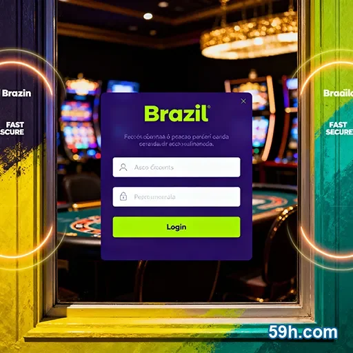 Login ágil no mobile com acesso oficial no 59h.com