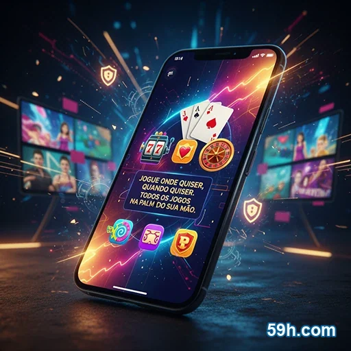 Acesso móvel à plataforma 59h.com